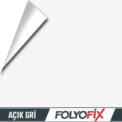 Açık Gri Yapışkanlı Folyo