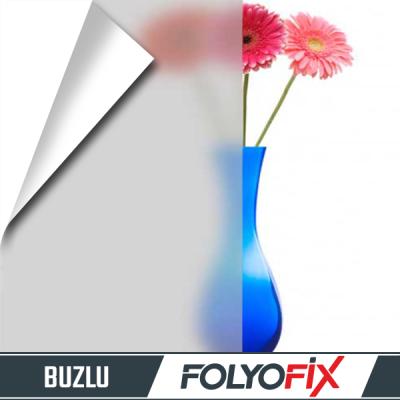 Buzlu Yapışkanlı Folyo